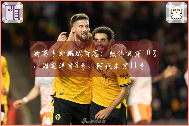 新赛季新鹏城阵容：戴伟浚穿10号，周定洋穿8号，阿代米穿11号