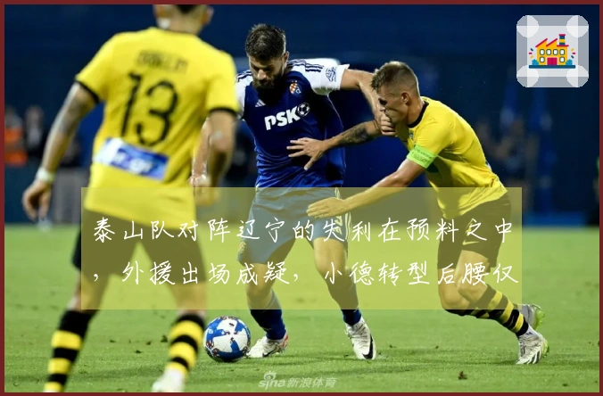 泰山队对阵辽宁的失利在预料之中，外援出场成疑，小德转型后腰仅是无奈之选